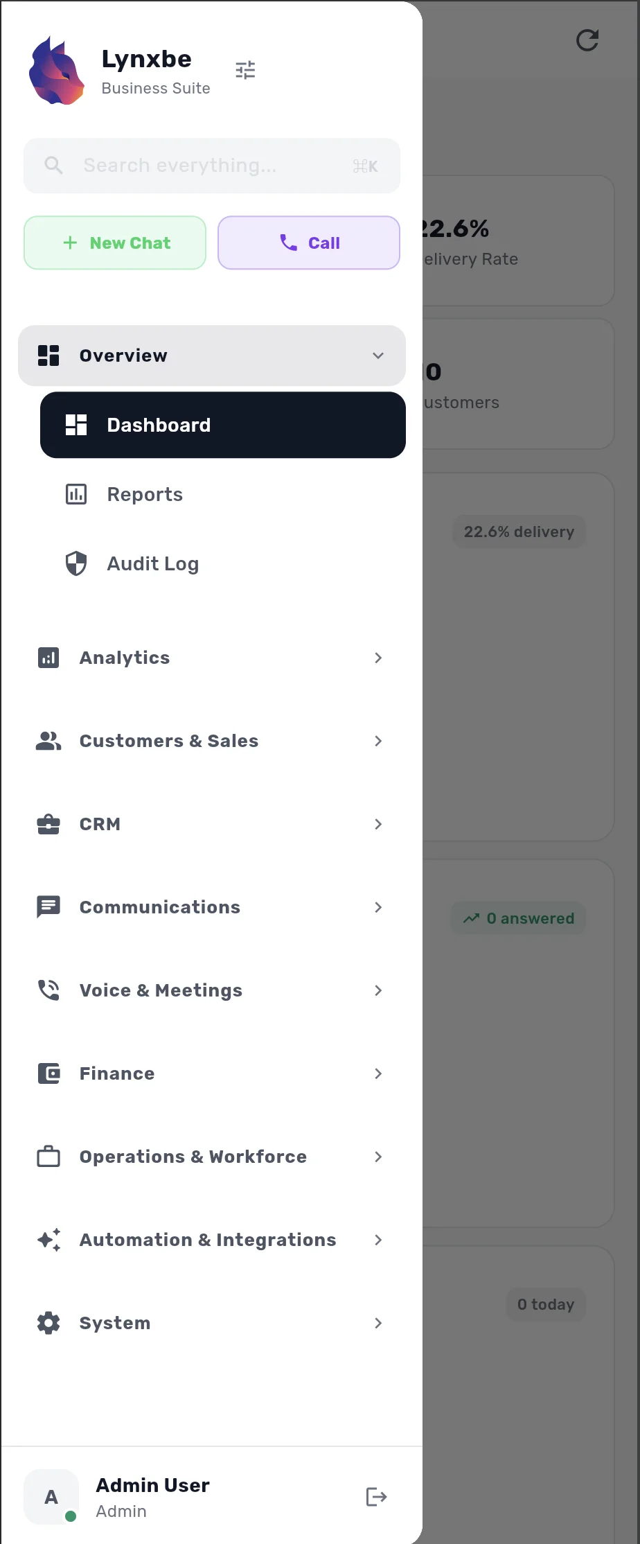 Lynxbe Platform Mobile App
