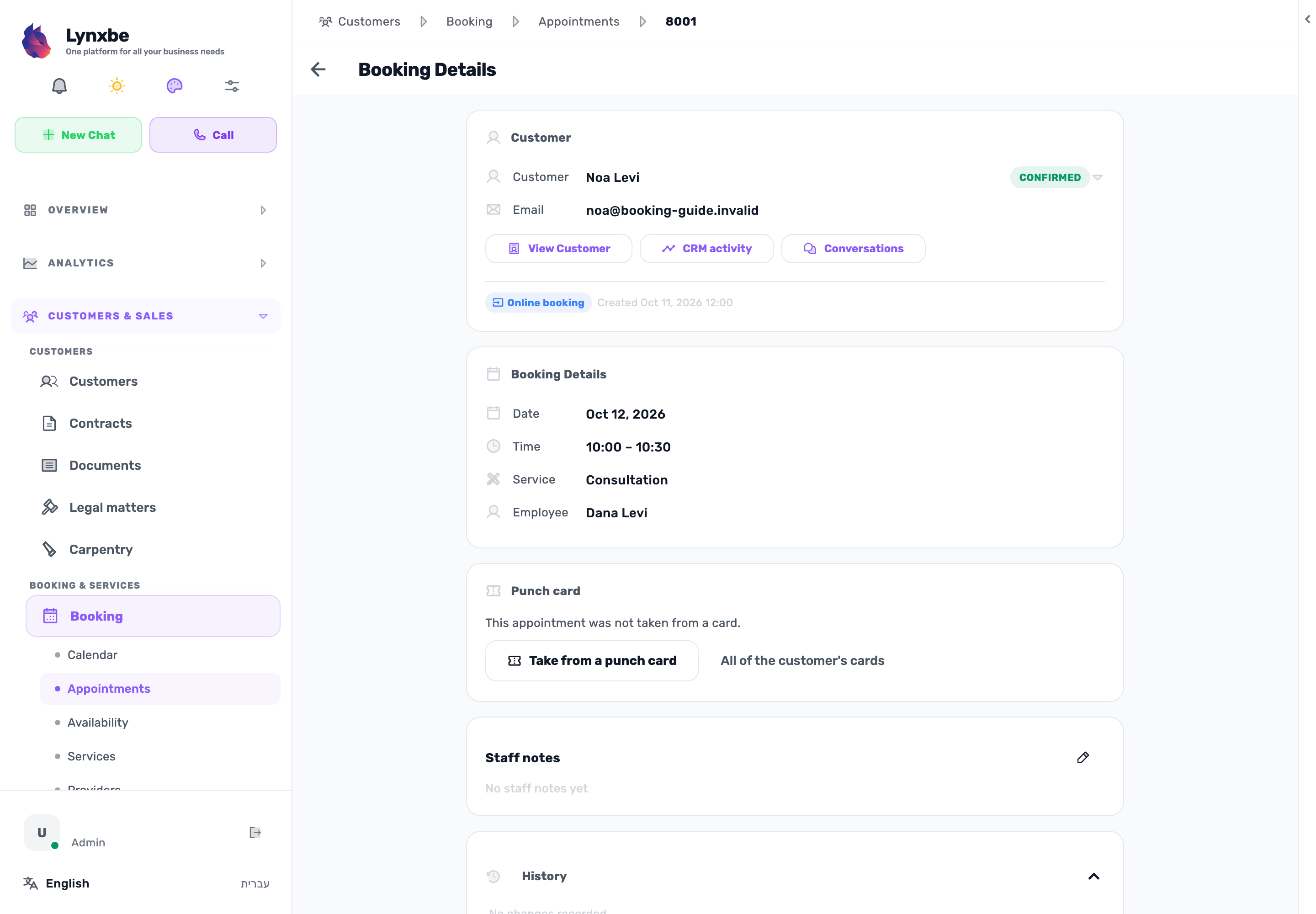 Preview from the guide: Appointment booking