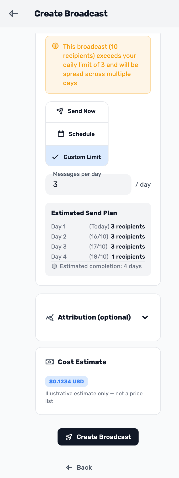 Lynxbe screen: Spread without promising delivery pace Isolated demonstration data.