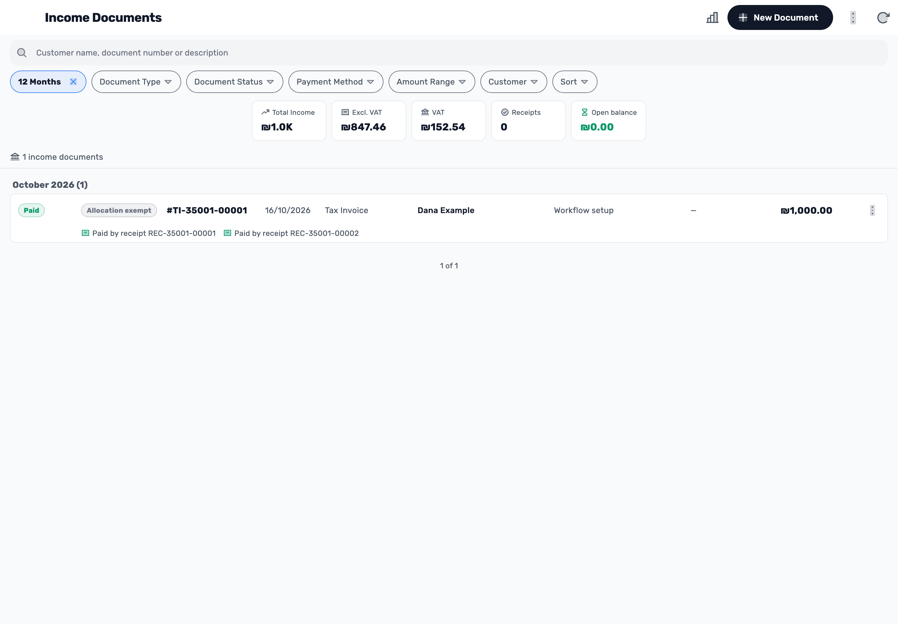 Preview from the guide: Invoices and payments. From draft to recorded payment.