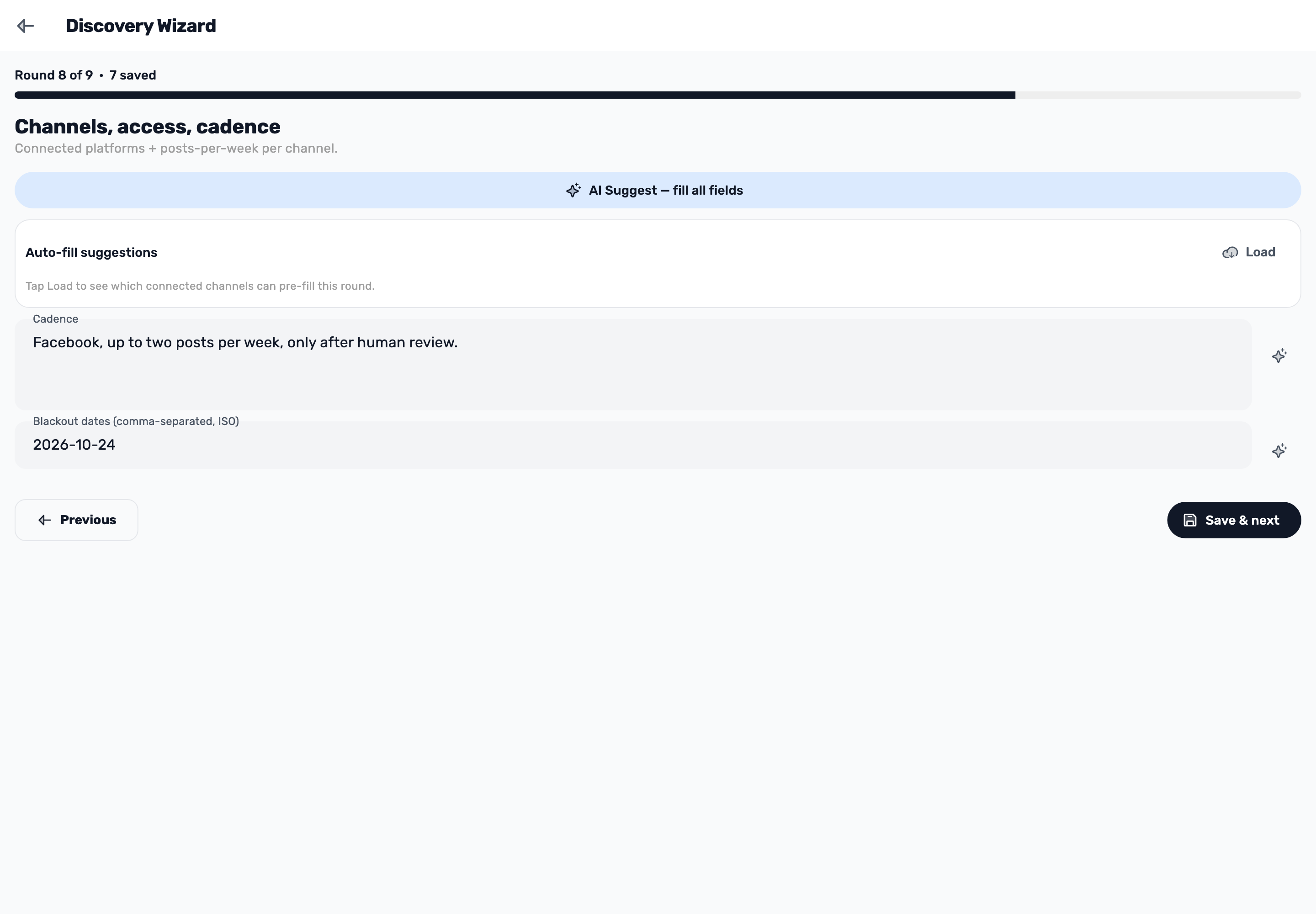 Original Lynxbe screen: Choose a pace you can maintain. Isolated demonstration data.