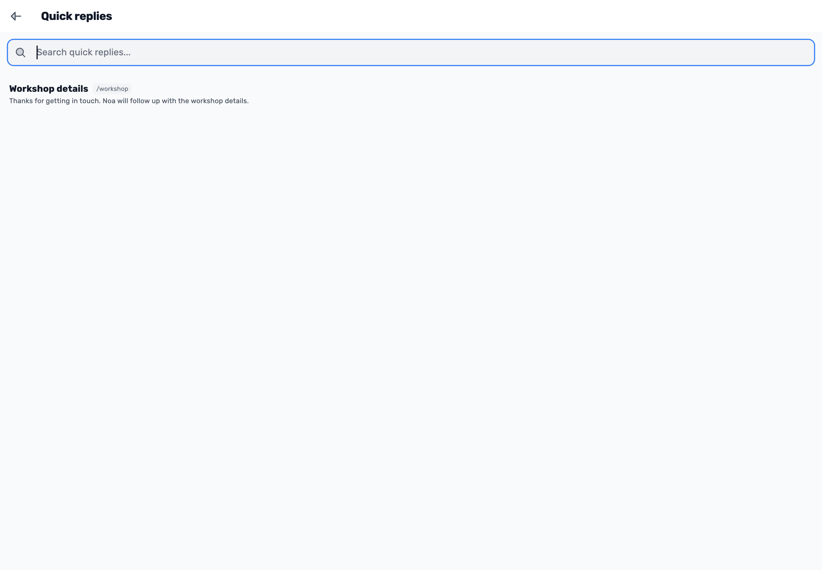 Original Lynxbe screen: Start with a saved reply. Isolated demonstration data.